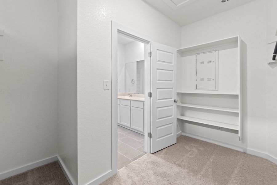 Furnished interior view inside a new home in Prairie Winds, Hutto (Image 16).