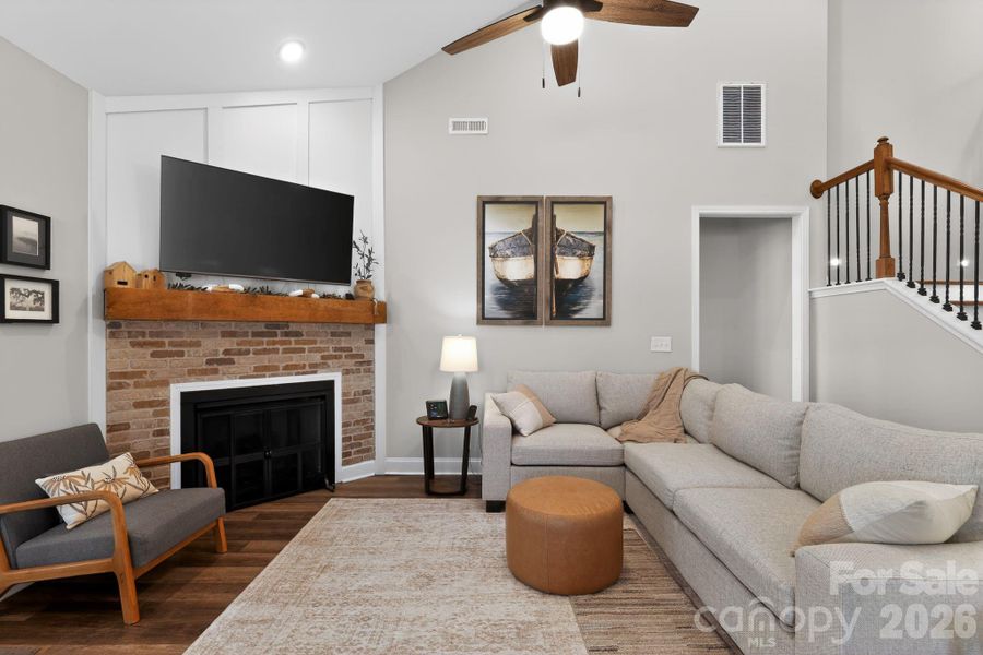 Furnished interior view inside a new home in , Ninety Six (Image 19).