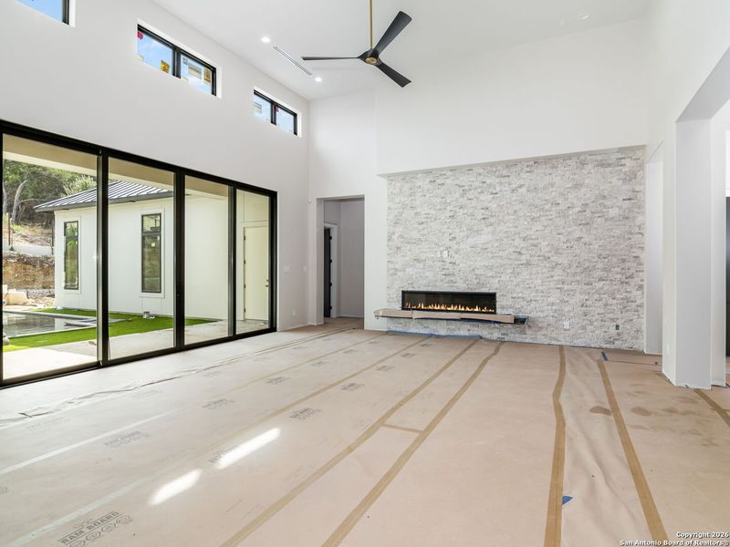 In-progress construction of a new home in , San Antonio, TX (Image 26).