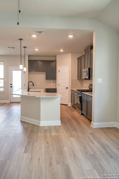 Furnished interior view inside a new home in Morgan Meadows, San Antonio (Image 7). Furnished interior view inside a new home in Morgan Meadows, San Antonio (Image 7).