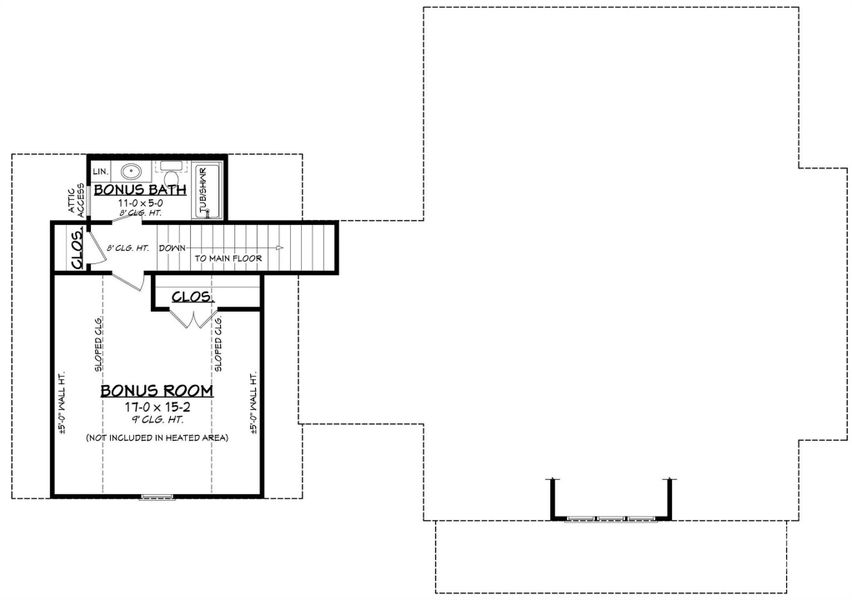 2D floor plan layout of this home in , Sherrills Ford, NC (Image 4).