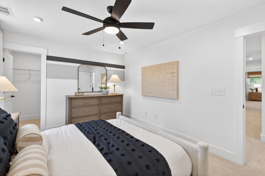 Representative furnished interior of a home built from the Riverton by Pulte Homes in Riversprings, Dacula (Image 14).