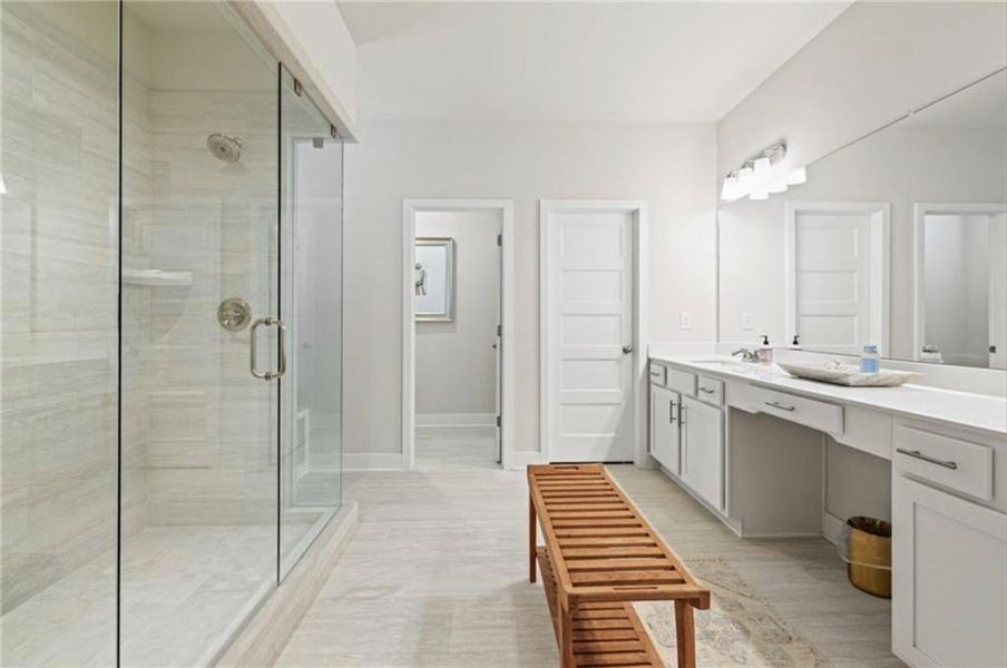 Furnished interior view inside a new home in Rosewood Lake Estates, Hoschton (Image 4). Furnished interior view inside a new home in Rosewood Lake Estates, Hoschton (Image 4).