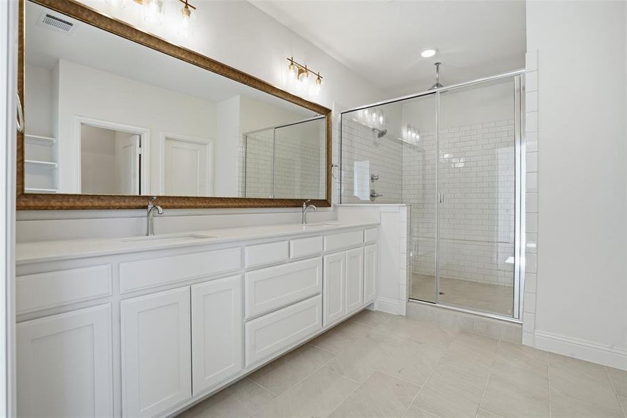 Furnished interior view inside a new home in Wildcat Ridge, Godley (Image 12). Furnished interior view inside a new home in Wildcat Ridge, Godley (Image 12).