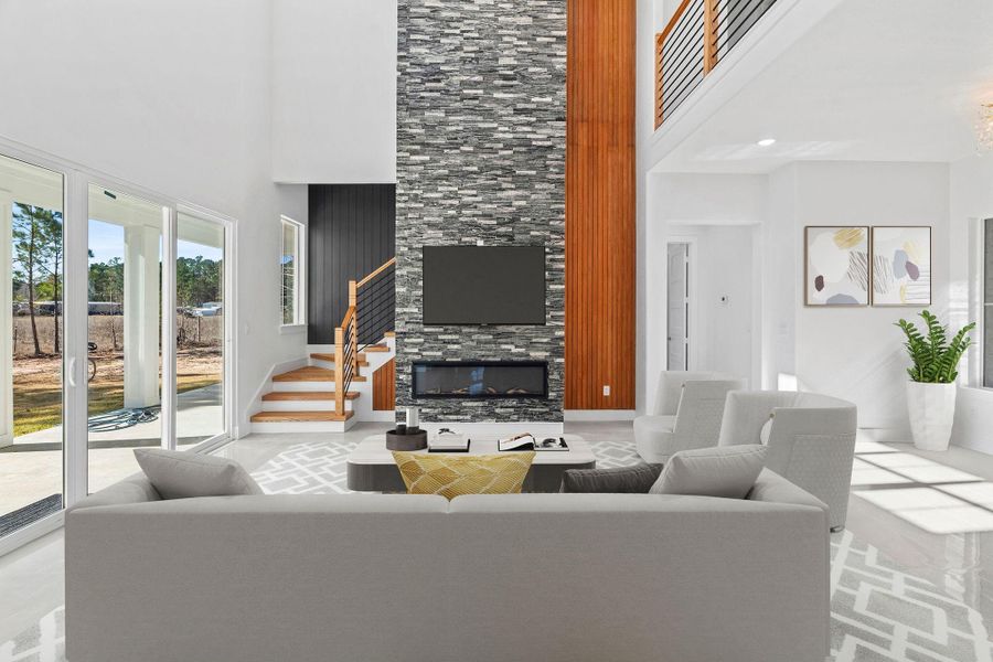 Furnished interior view inside a new home in , Waller (Image 7).