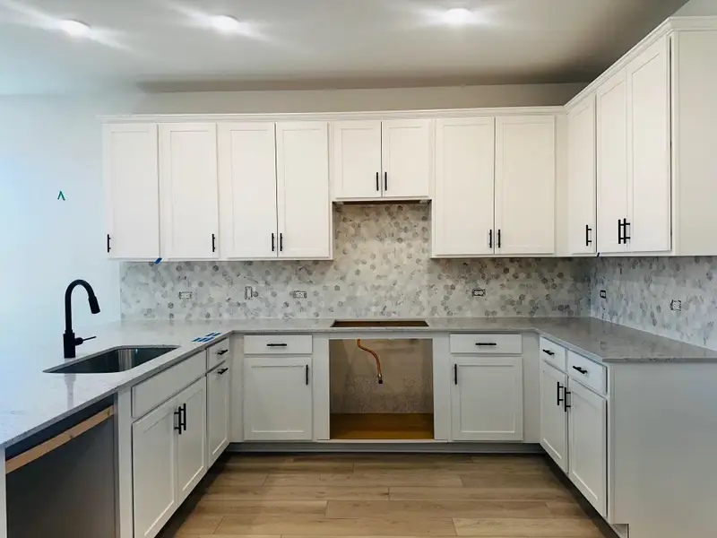 Furnished interior view inside a new home in Patterson Ranch, Georgetown (Image 8).