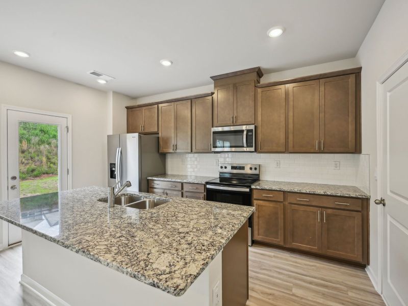 The Finley floorplan with the Calm Latte Interior Package.