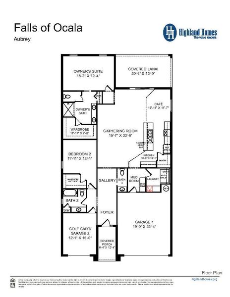 Aubrey - Home Layout