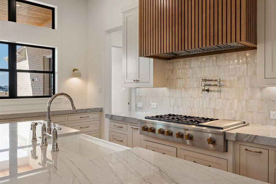 Close-up of interior finishes inside a home in The Resort on Eagle Mt. Lake, Fort Worth (Image 15).