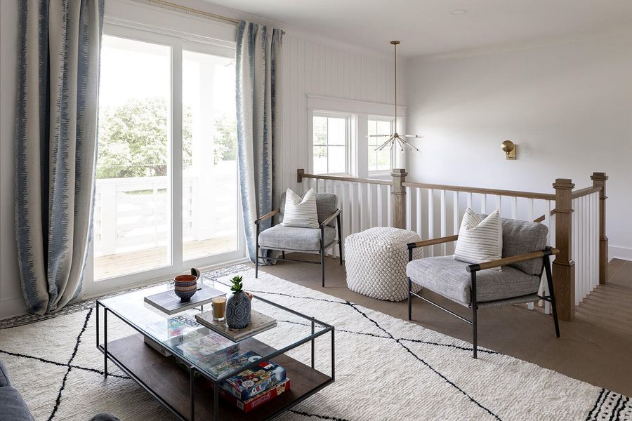 Furnished interior view inside a new home in Central Park, James Island (Image 17).