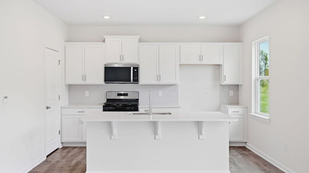 Furnished interior view inside a new home in Durbin Meadows Traditions, Fountain Inn (Image 8).
