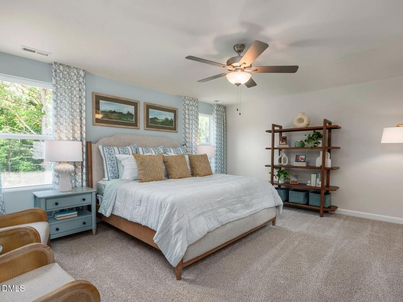 Furnished interior view inside a new home in Wendell Ridge, Wendell (Image 20).