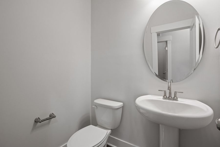 Furnished interior view inside a new home in Sweetbrier, Durham (Image 9).