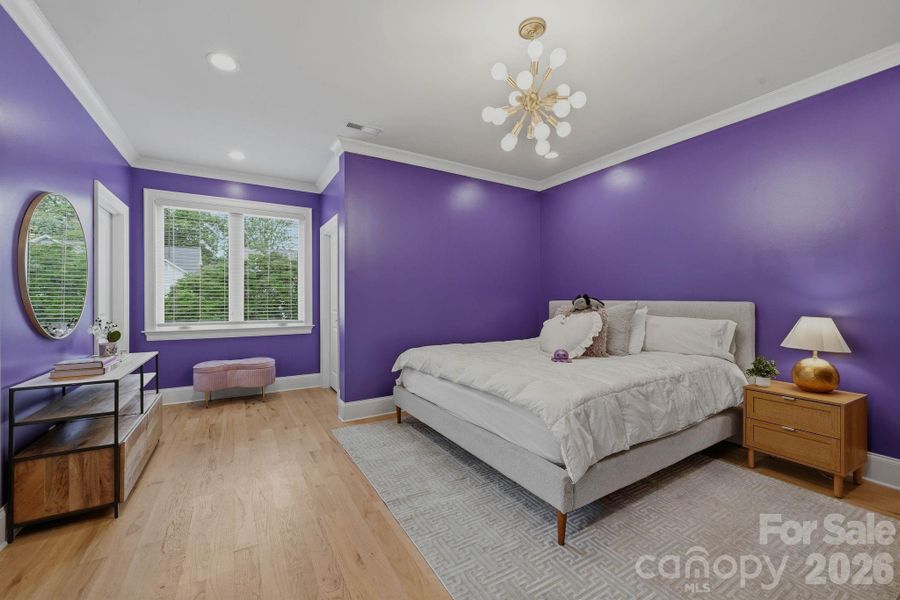 Furnished interior view inside a new home in , Charlotte (Image 15).