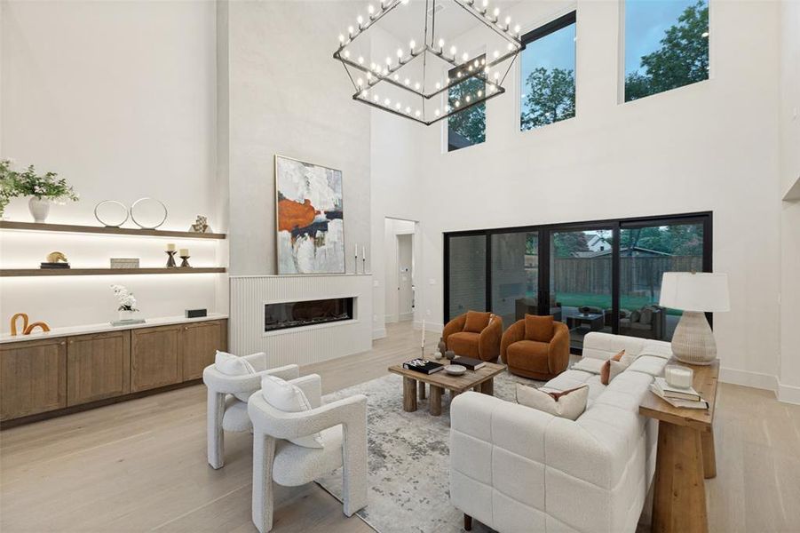 Furnished interior view inside a new home in , Dallas (Image 7). Furnished interior view inside a new home in , Dallas (Image 7).