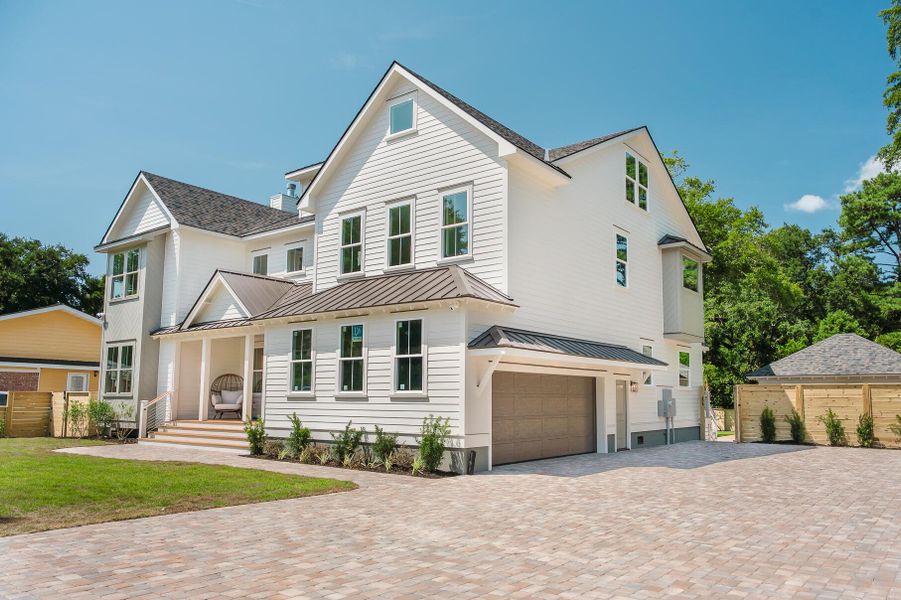 Front exterior of a new home in , Mount Pleasant, SC, highlighting curb appeal (Image 28).