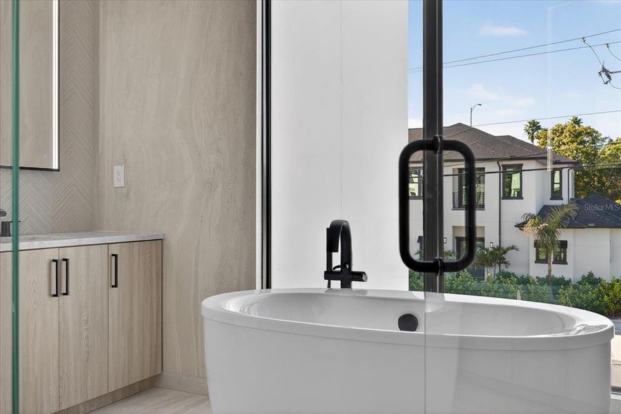 Close-up of interior finishes inside a home in , Tampa (Image 45).