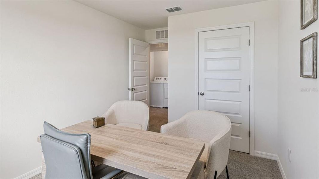 Furnished interior view inside a new home in , Haines City (Image 27).