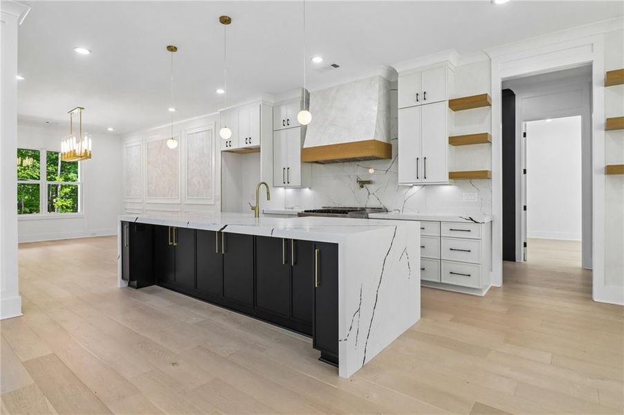 Furnished interior view inside a new home in , Grayson (Image 32).