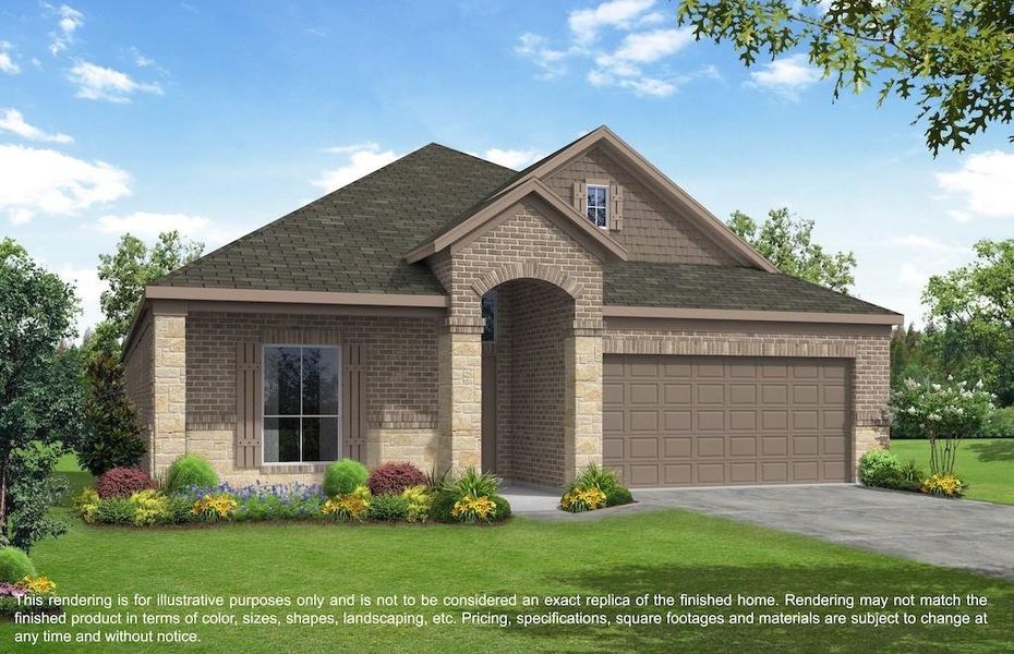 Welcome home to 2938 Knotty Forest Drive located in the community of Bradbury Forest and zoned to Spring ISD.