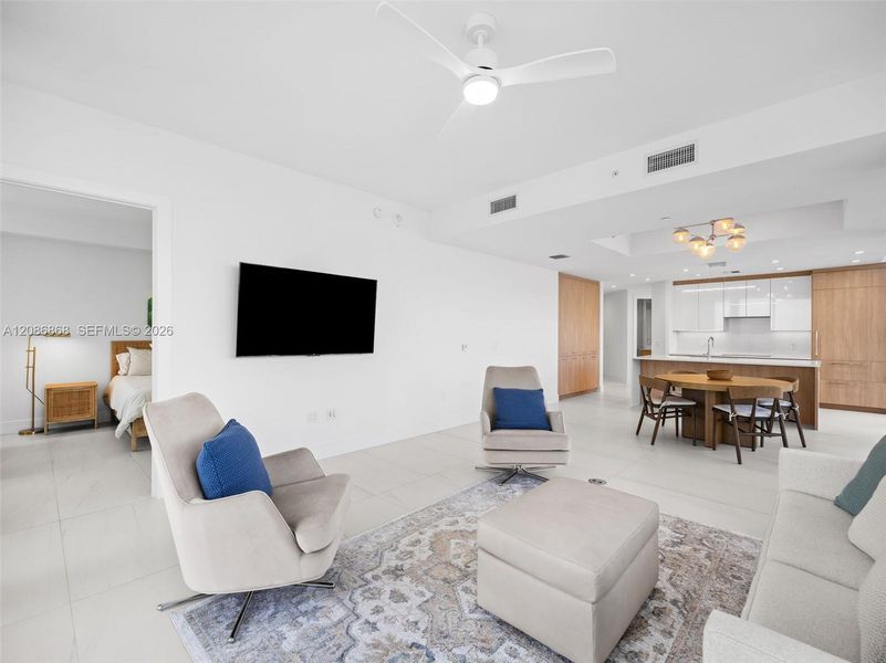 Furnished interior view inside a new home in , Fort Lauderdale (Image 18).