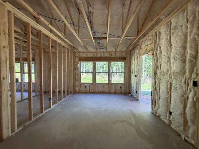 In-progress construction of a new home in Lakefield, Palmetto, GA (Image 6).