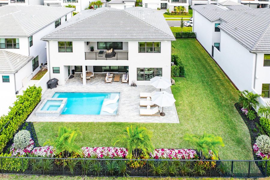 Exterior details and patio area of a home in , Boca Raton (Image 35). Exterior details and patio area of a home in , Boca Raton (Image 35).