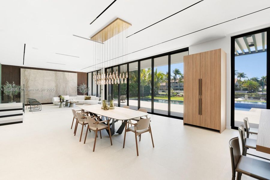 Furnished interior view inside a new home in , Hallandale Beach (Image 41).