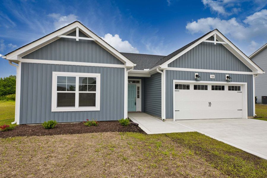 Representative exterior photo of a completed home built from the Dogwood by Caviness & Cates Communities in Maggie Way, Wendell, NC (Image 73).