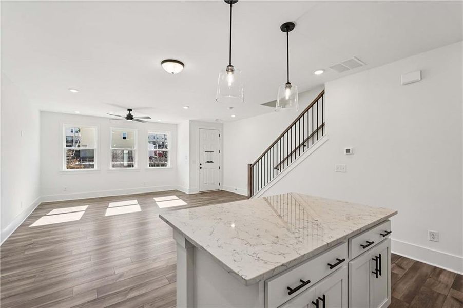 Furnished interior view inside a new home in Park Vue, Atlanta (Image 16).