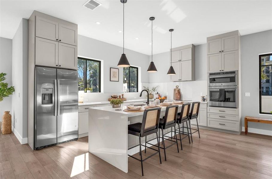 Furnished interior view inside a new home in , Orlando (Image 36).