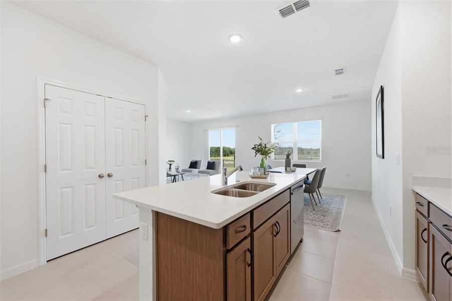 Furnished interior view inside a new home in Hodges Reserve, Howey-in-the-Hills (Image 27).