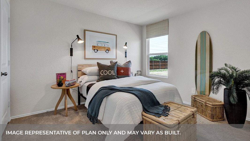 Furnished interior view inside a new home in Swenson Heights, Seguin (Image 17).
