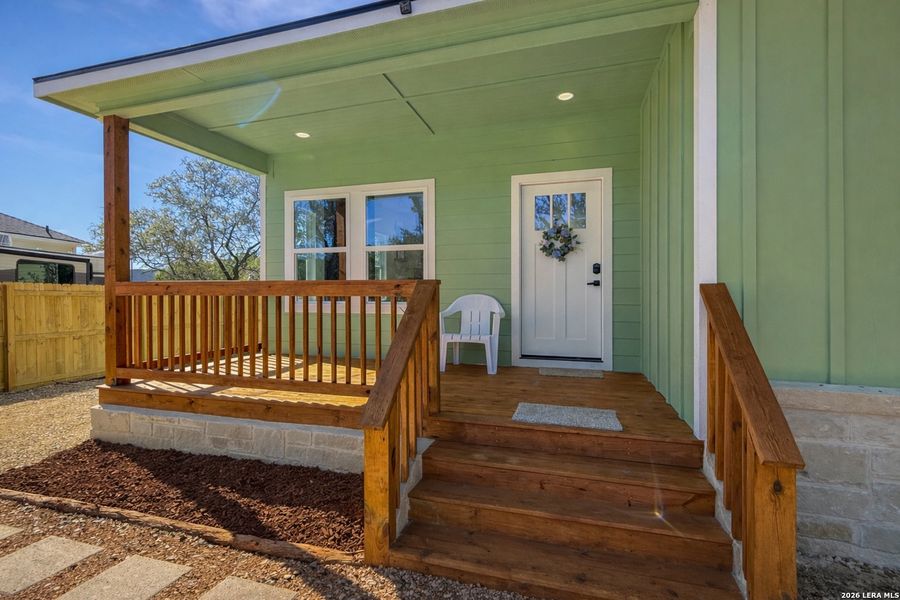 Exterior details and patio area of a home in , Bandera (Image 13). Exterior details and patio area of a home in , Bandera (Image 13).