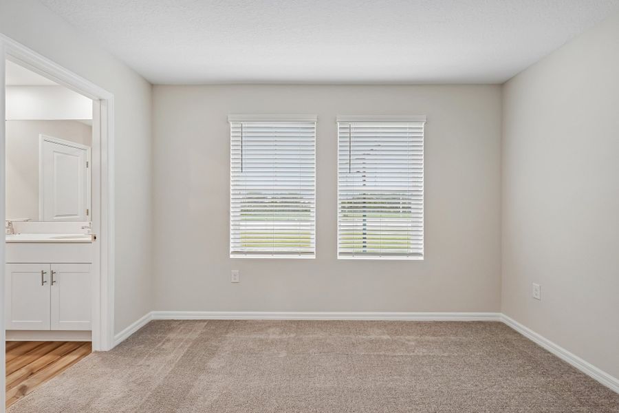 Representative unfurnished interior of a home built from the Bellini by Casa Fresca Homes in Pasadena Ridge, Dade City (Image 26). Representative unfurnished interior of a home built from the Bellini by Casa Fresca Homes in Pasadena Ridge, Dade City (Image 26).