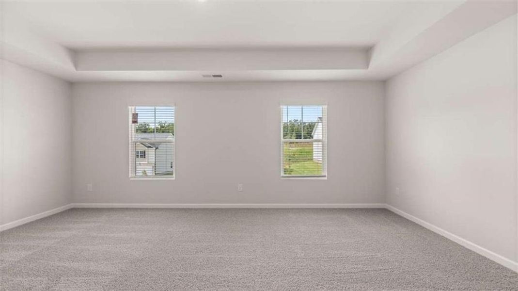 Spacious, unfurnished interior of a new home in Poplar Preserve, Newnan (Image 20).