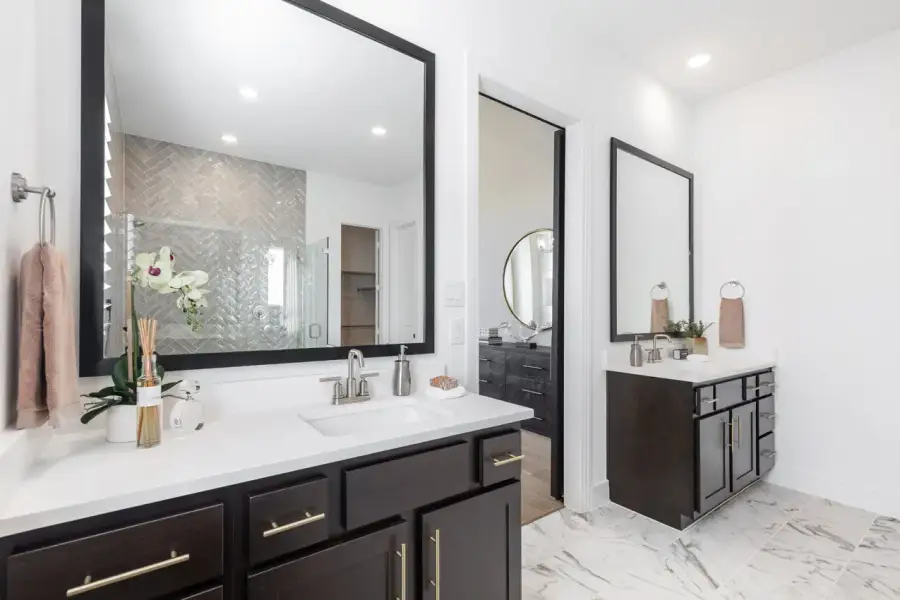 Representative Primary Bathroom - some options shown