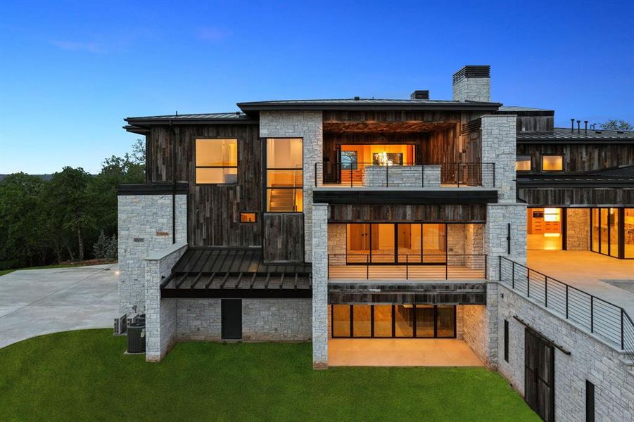 Exterior details and patio area of a home in , Southlake (Image 3).
