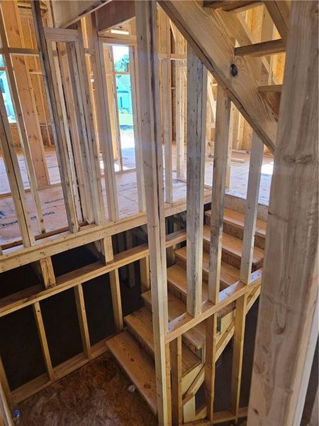 In-progress construction of a new home in Ashbury Commons, Powder Springs, GA (Image 20).