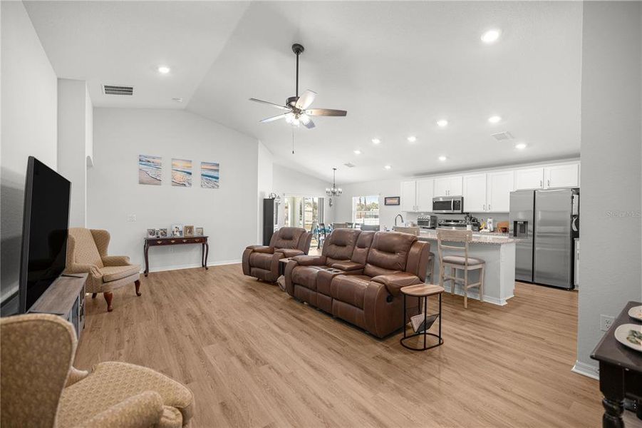 Furnished interior view inside a new home in Summercrest, Ocala (Image 18).