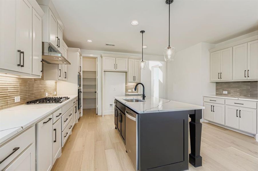 Furnished interior view inside a new home in Mosaic 40s, Prosper (Image 14).