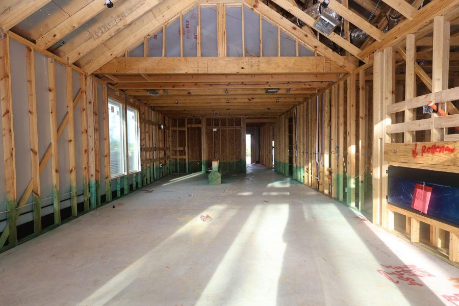 In-progress construction of a new home in Woodson’s Reserve, Spring, TX (Image 6). In-progress construction of a new home in Woodson’s Reserve, Spring, TX (Image 6).