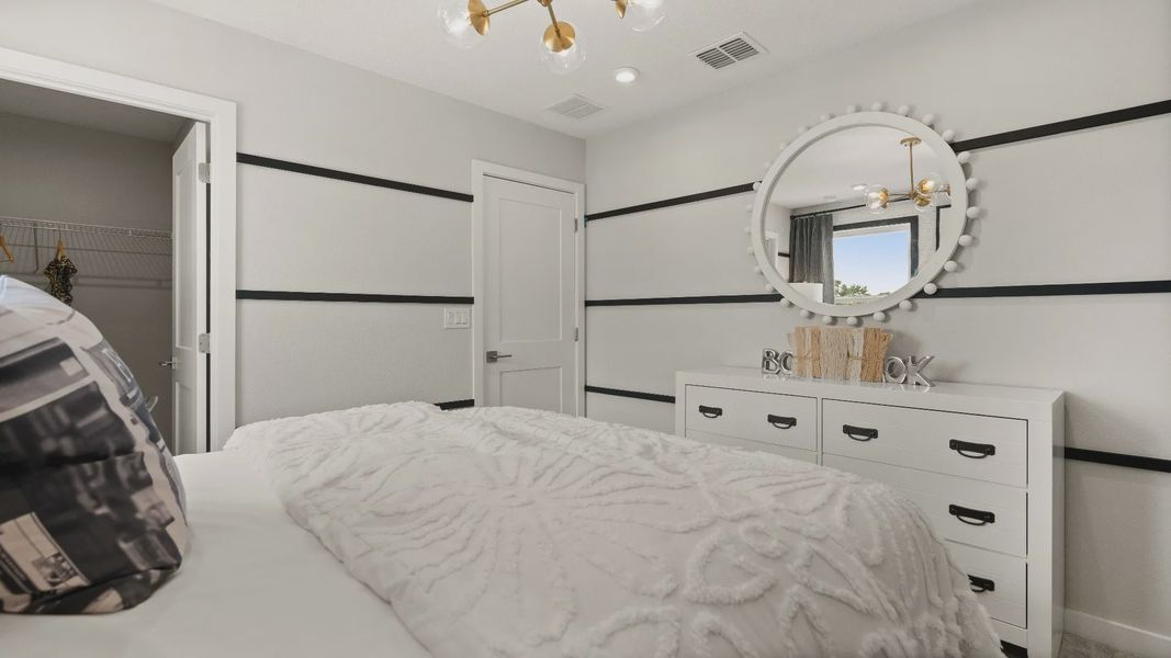Furnished interior view inside a new home in Liberty Trace, Haines City (Image 42).