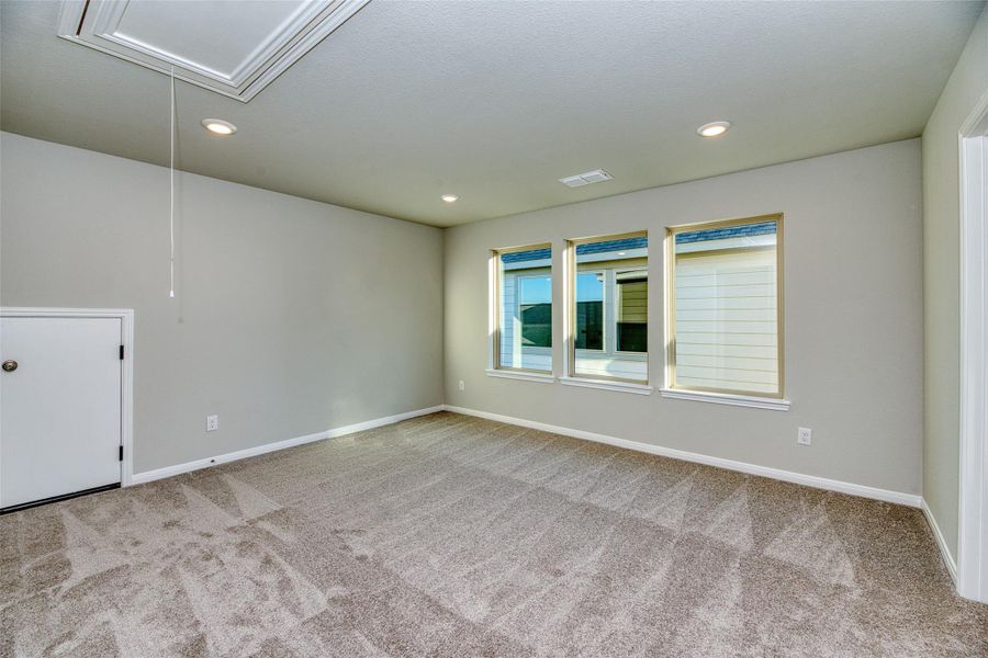 Spacious, unfurnished interior of a new home in Aldeana - Tejas Collection, Bonney (Image 15).