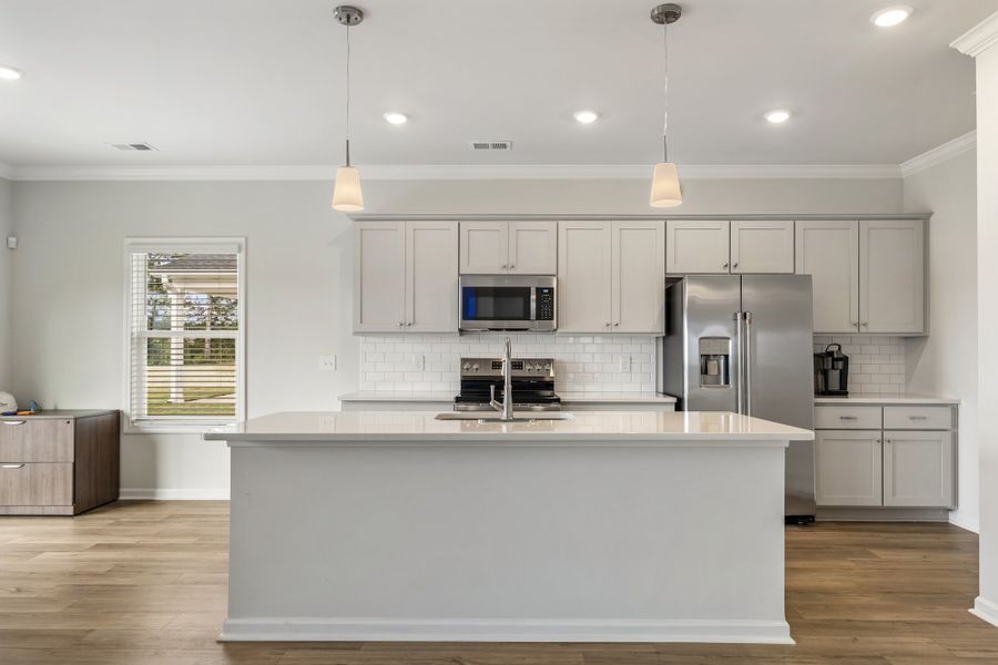 Furnished interior view inside a new home in Tucker Ridge, Pendleton (Image 7).