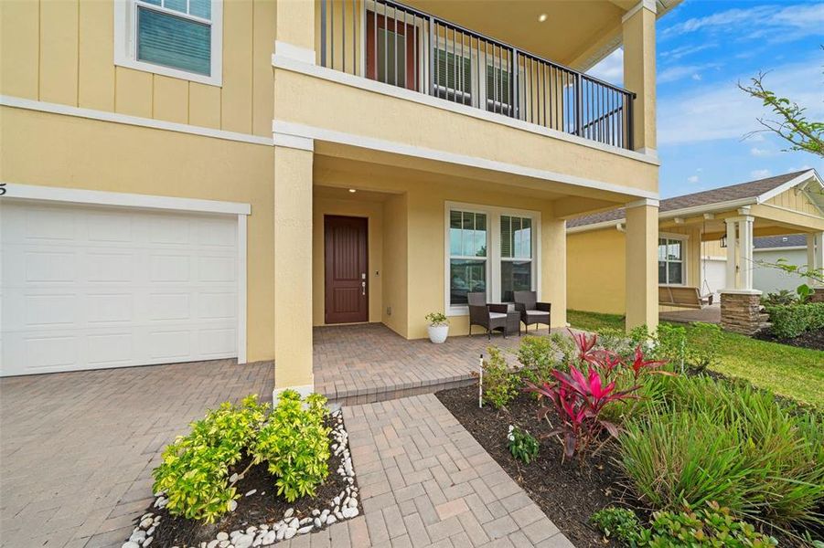 Exterior details and patio area of a home in , Palm Bay (Image 23). Exterior details and patio area of a home in , Palm Bay (Image 23).