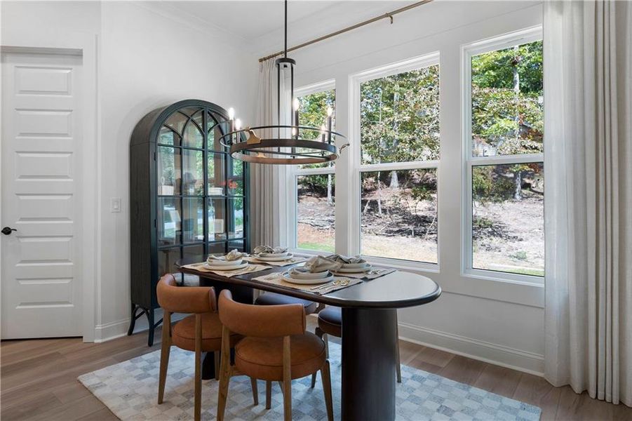 Furnished interior view inside a new home in , Waleska (Image 11).