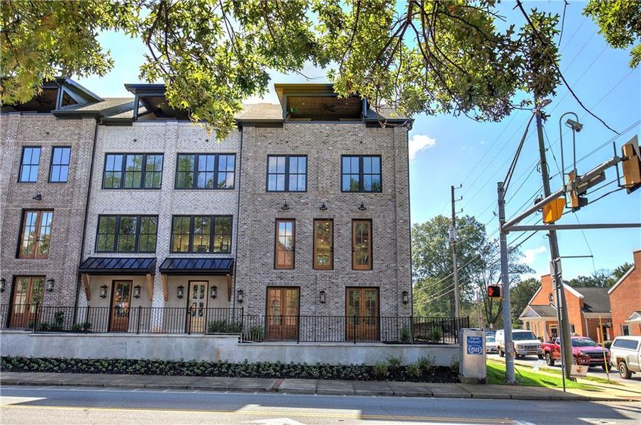 Exterior details and patio area of a home in , Cartersville (Image 14).
