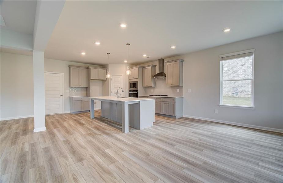 Furnished interior view inside a new home in Westwind Estates, Hampton (Image 5).