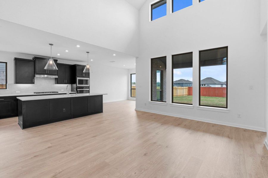 From Family Room to Open Concept Kitchen